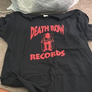 Death Row Records Black T-Shirt